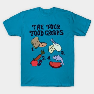 The Four Food Groups T-Shirt